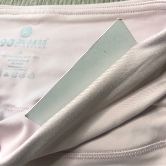 90 Degree Reflex Ankle Leggings - Pearled Rose - Picture 3 of 7